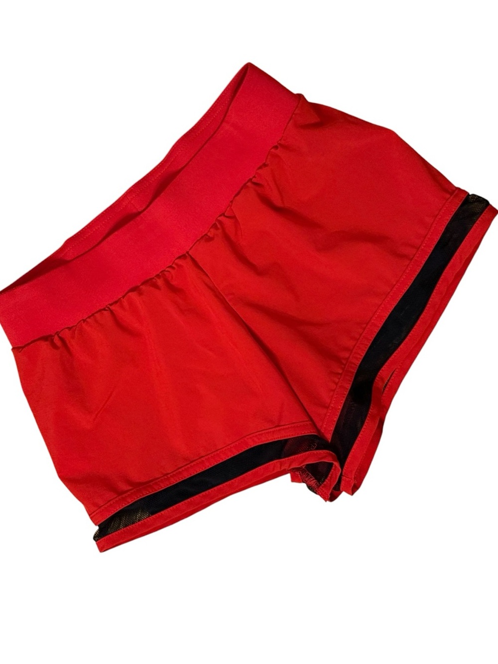 Varsity Spirit Youth Small Red Black Cheerleading Shorts Cheer Uniform